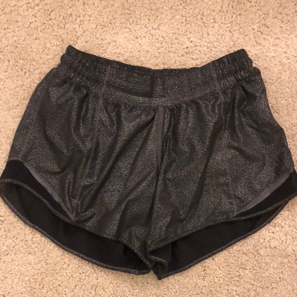 Lululemon Metallic Shorts!